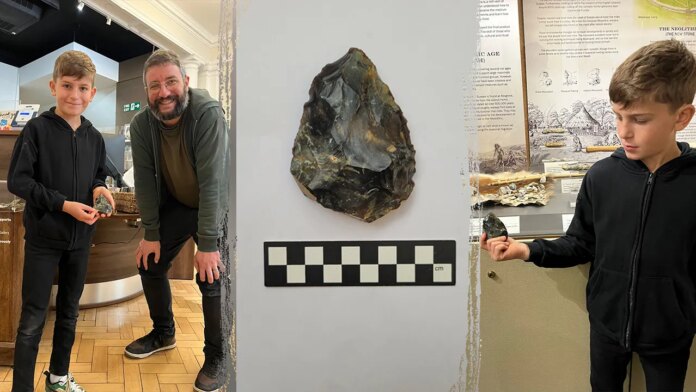 A young boys mysterious find turns out to be ancient artifact now on display at museum in England