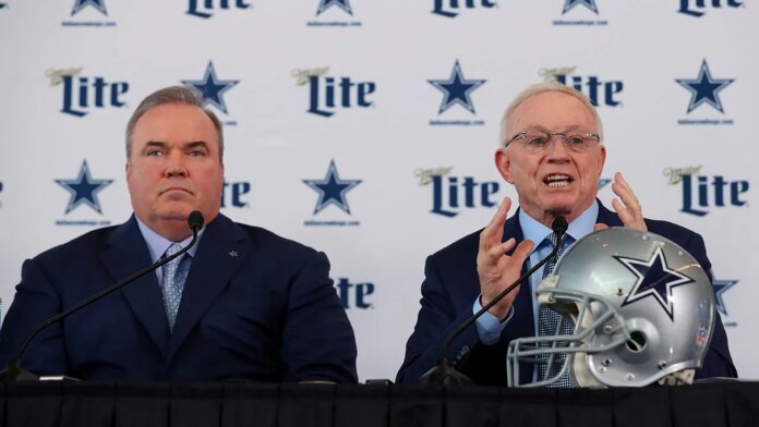 Cowboys owner Jerry Jones appears open to retaining coach Mike McCarthy: 'I don't think that's crazy at all'