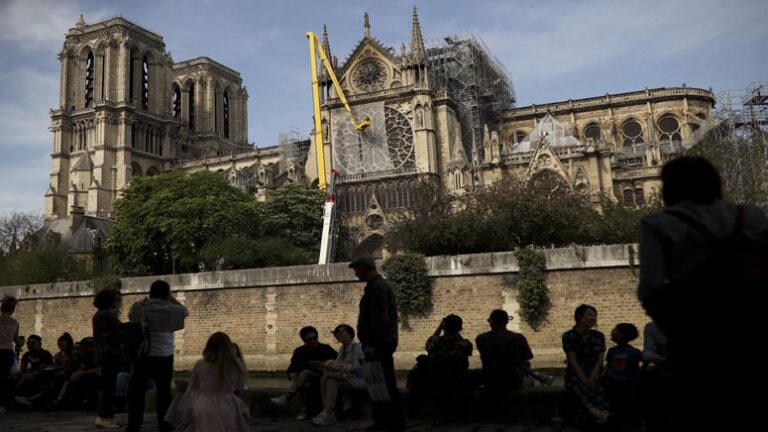 Notre Dame Cathedral unveils its new interior 5 years after devastating fire - Boston News, Weather, Sports