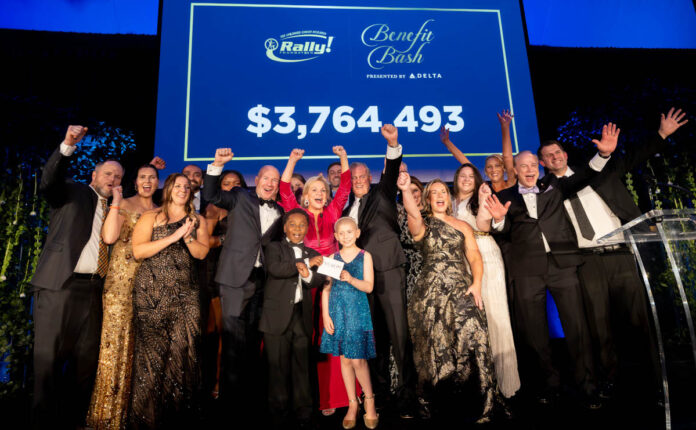 Rally Foundation's benefit bash raises over $3.7 million