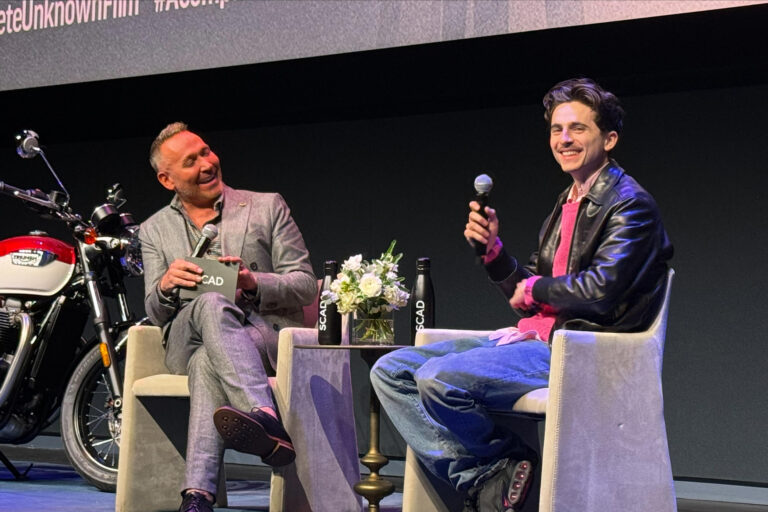 Chalamet's Bob Dylan biopic impresses at SCAD Show