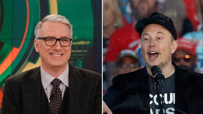 Elon Musk feuds with ex-MSNBC host Keith Olbermann in X post smackdown