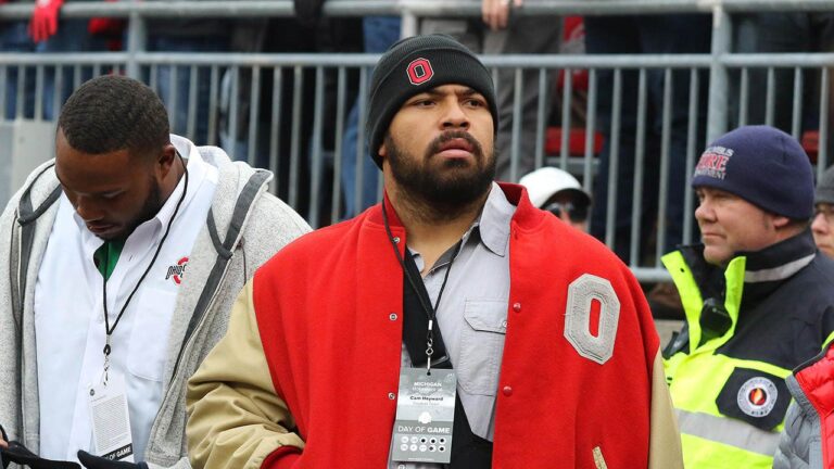 Former Ohio State star Cameron Heyward pays off Michigan bet in brutal way: 'I feel like an idiot'