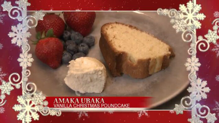 Holiday Helping: Amaka Ubaka’s Vanilla Christmas Pound Cake - Boston News, Weather, Sports