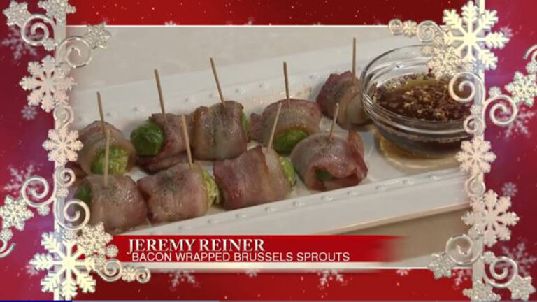 Holiday Helping: Jeremy Reiner’s Bacon-Wrapped Brussels Sprouts - Boston News, Weather, Sports