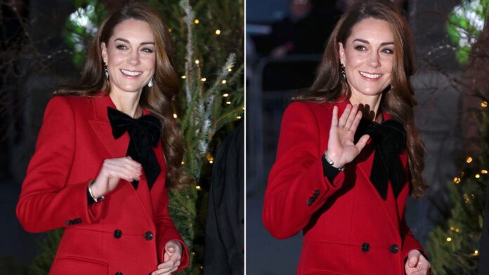 Kate Middleton glows while spreading Christmas cheer after health battle