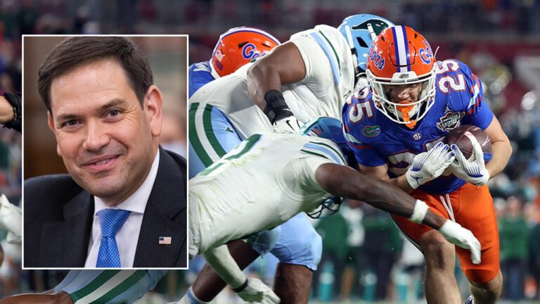 Marco Rubio's son scores first collegiate touchdown in Florida’s blowout victory over Tulane in bowl game