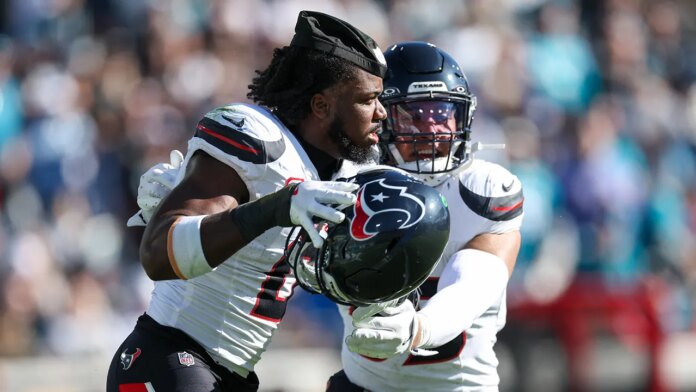 NFL suspends Texans' Azeez Al-Shaair for 3 games after hit on Trevor Lawrence