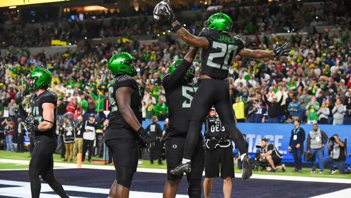 Oregon defeats Penn State to win Big Ten title