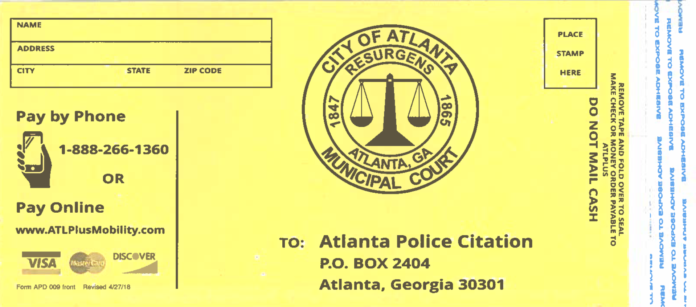 Scammers use fake parking tickets in Atlanta