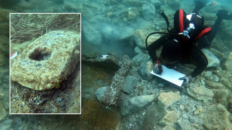 Sicilian archaeologists uncover strange artifacts near ancient shipwreck