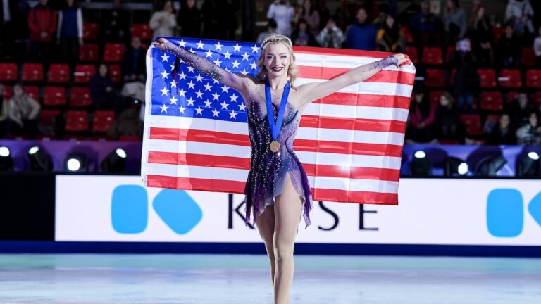 Texas native Amber Glenn wins biggest US women's figure skating title in 15 years, beating Japan's stars