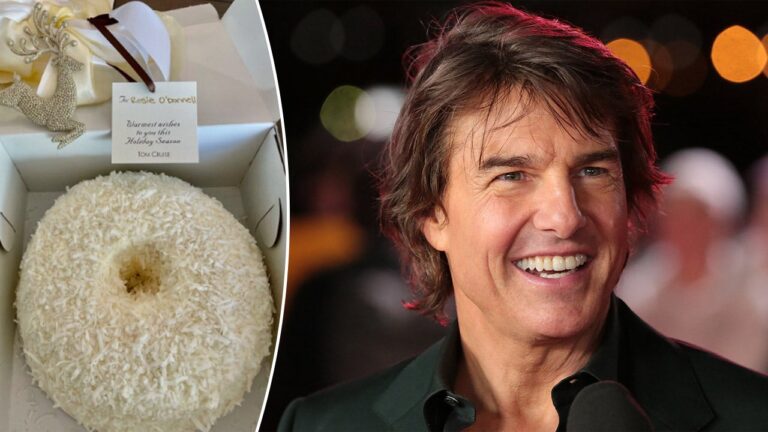 Tom Cruise gifts ‘Top Gun: Maverick’ co-star famous Christmas cake