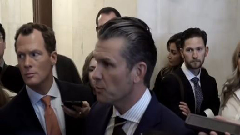 Trump offers a public show of support for Hegseth and says he believes he can be confirmed - Boston News, Weather, Sports