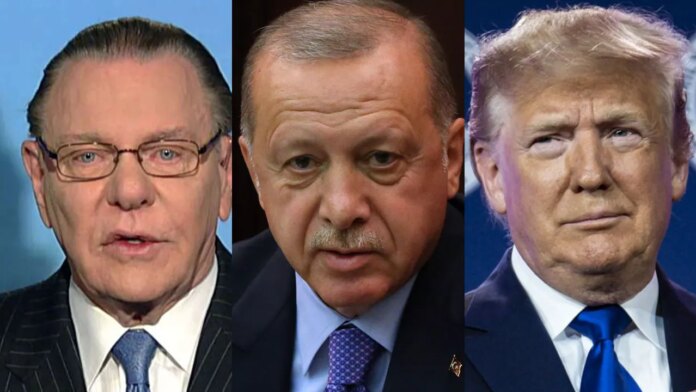 Trump once stopped Erdogan attacks on US-backed Kurds in Syria has opportunity to do again, says Jack Keane